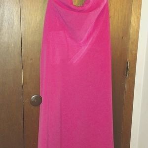 #39 𝅺Calvin Klein off shoulder a line dress